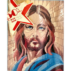 Monarch Horizons Good Shepherd Longstitch Kit LS 63 Jesus Vintage USA Sealed New